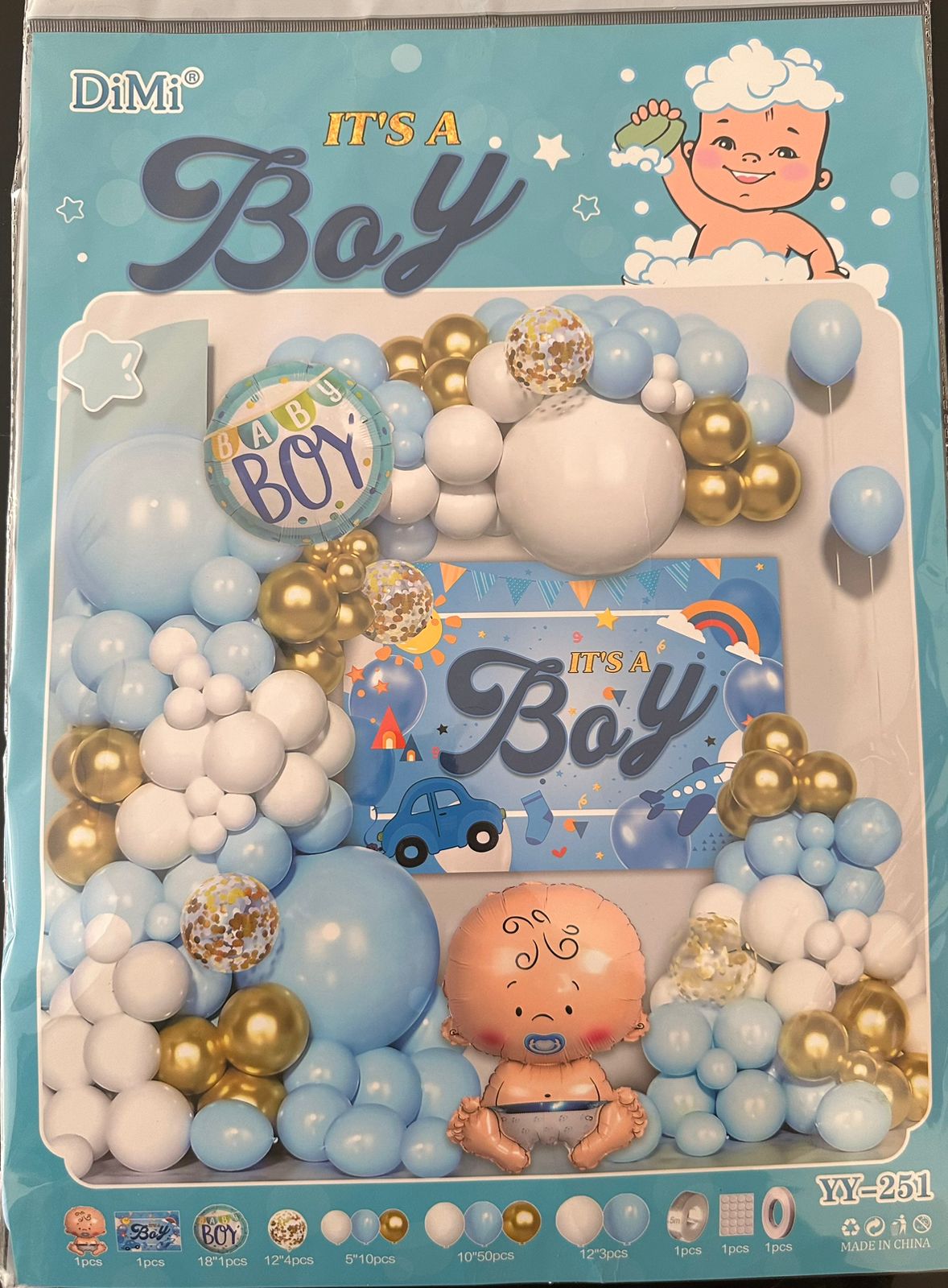 kids birthday party theme set