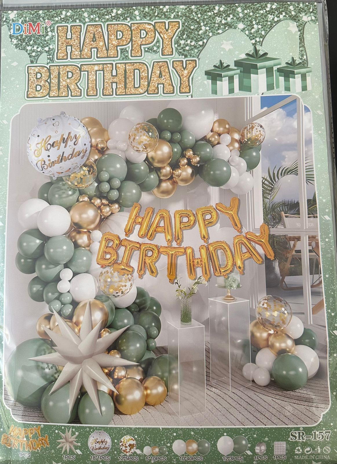kids birthday party theme set