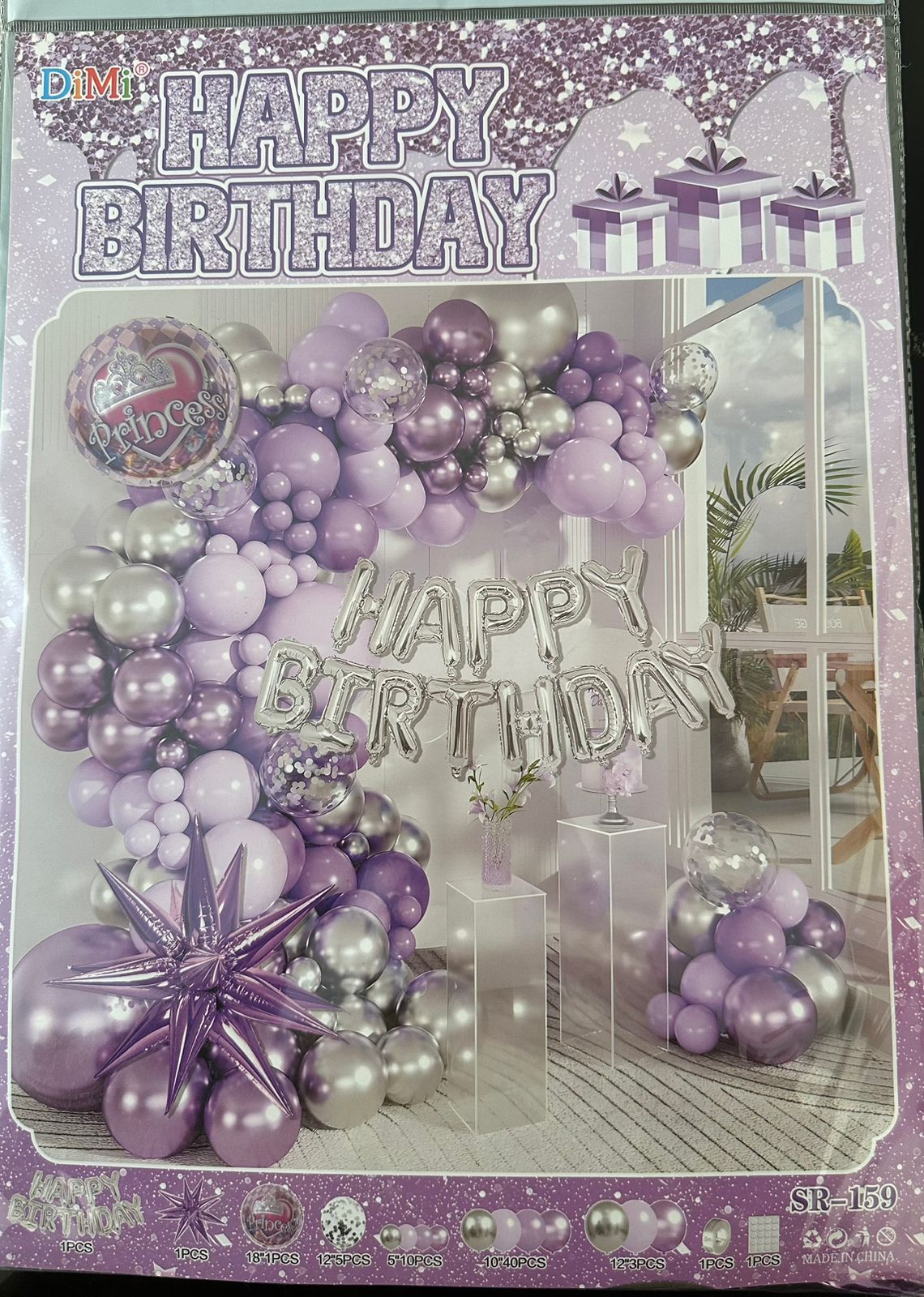 kids birthday party theme set