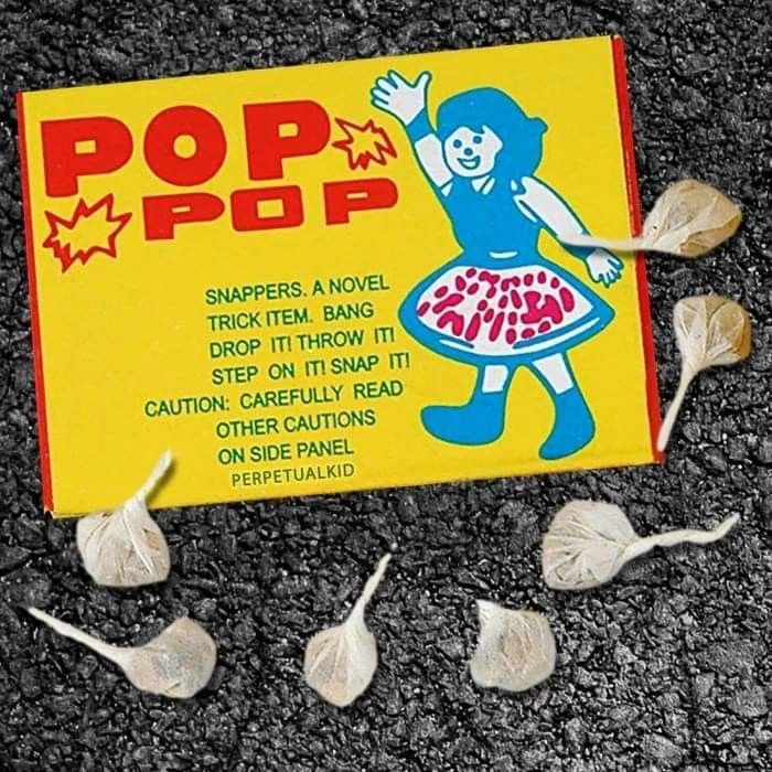 Pop Pop Snappers Fireworks - 3 pcs