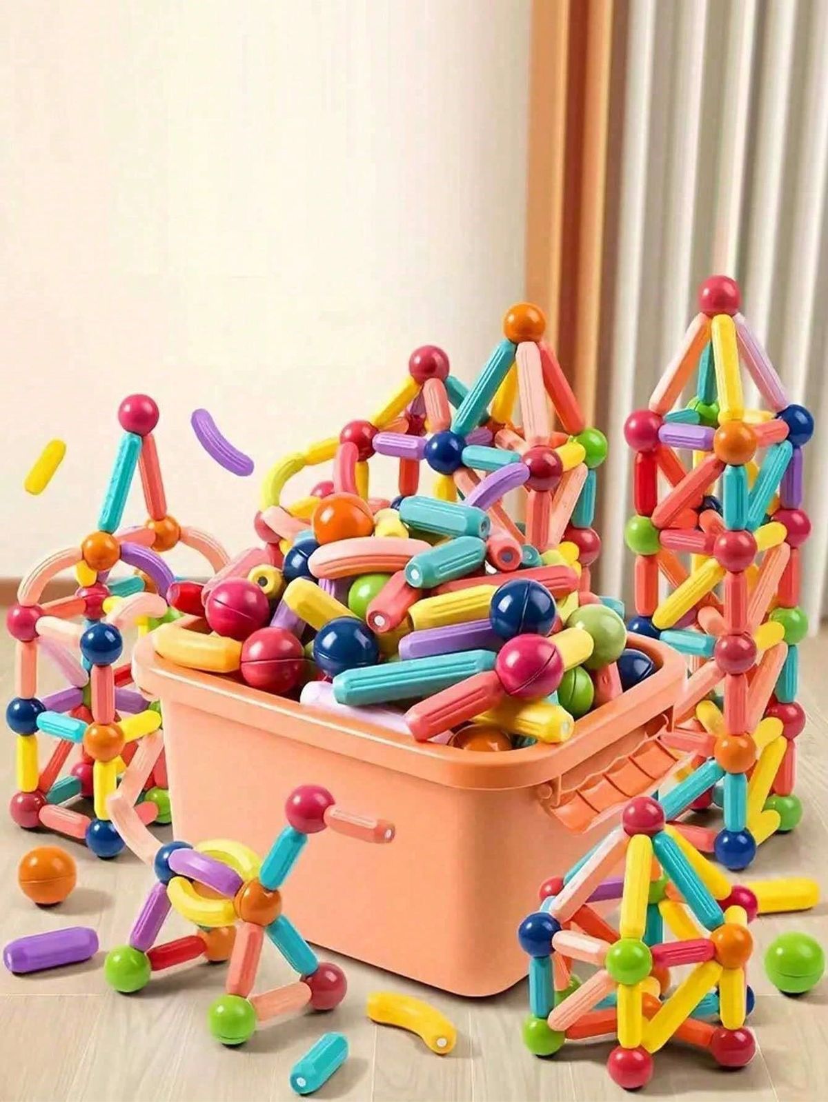 Magnetic Building Blocks Magnets Balls Set - 25 PCS