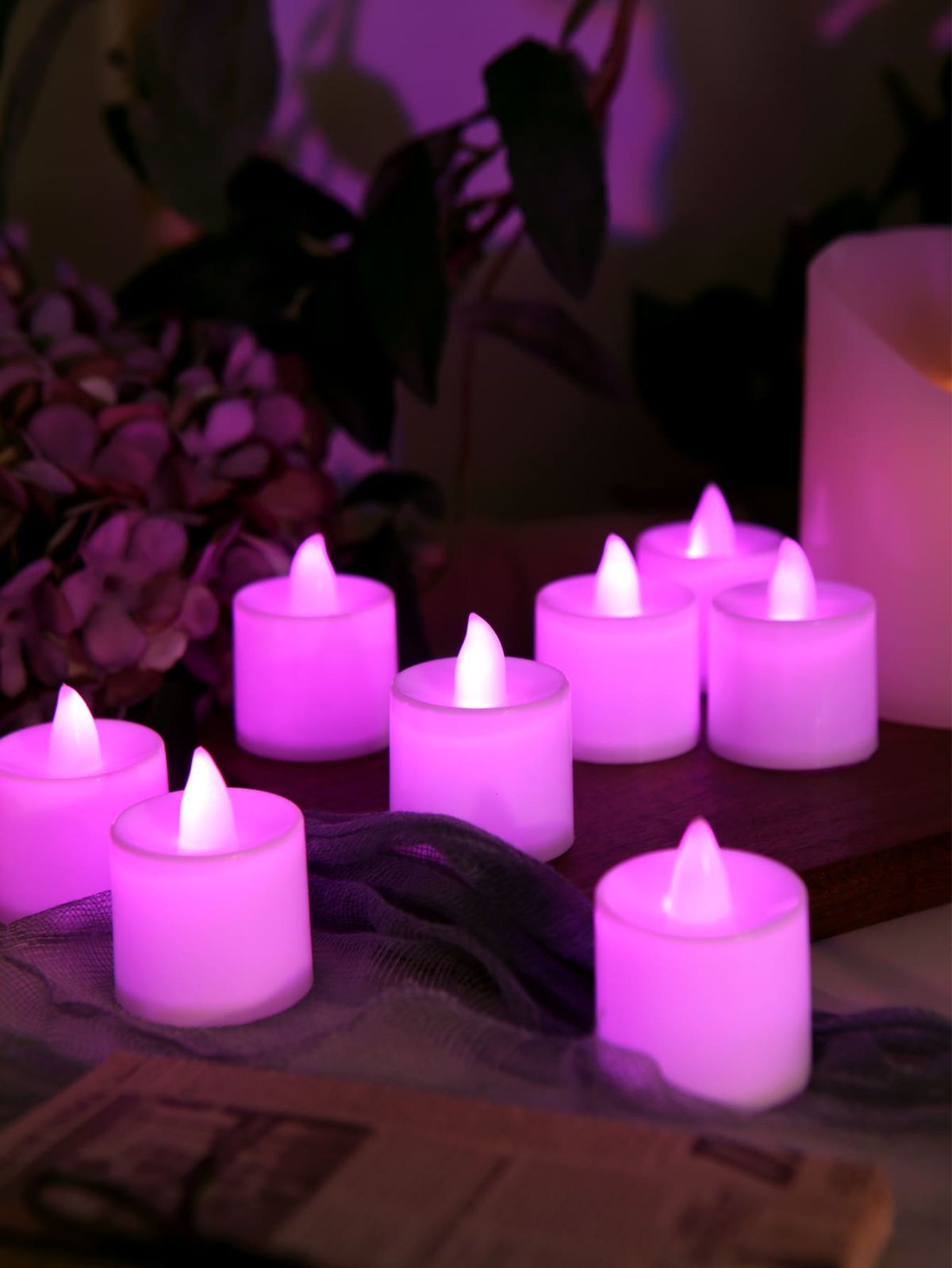 🌈 Colorful Kids Party Candles (3 pieces )