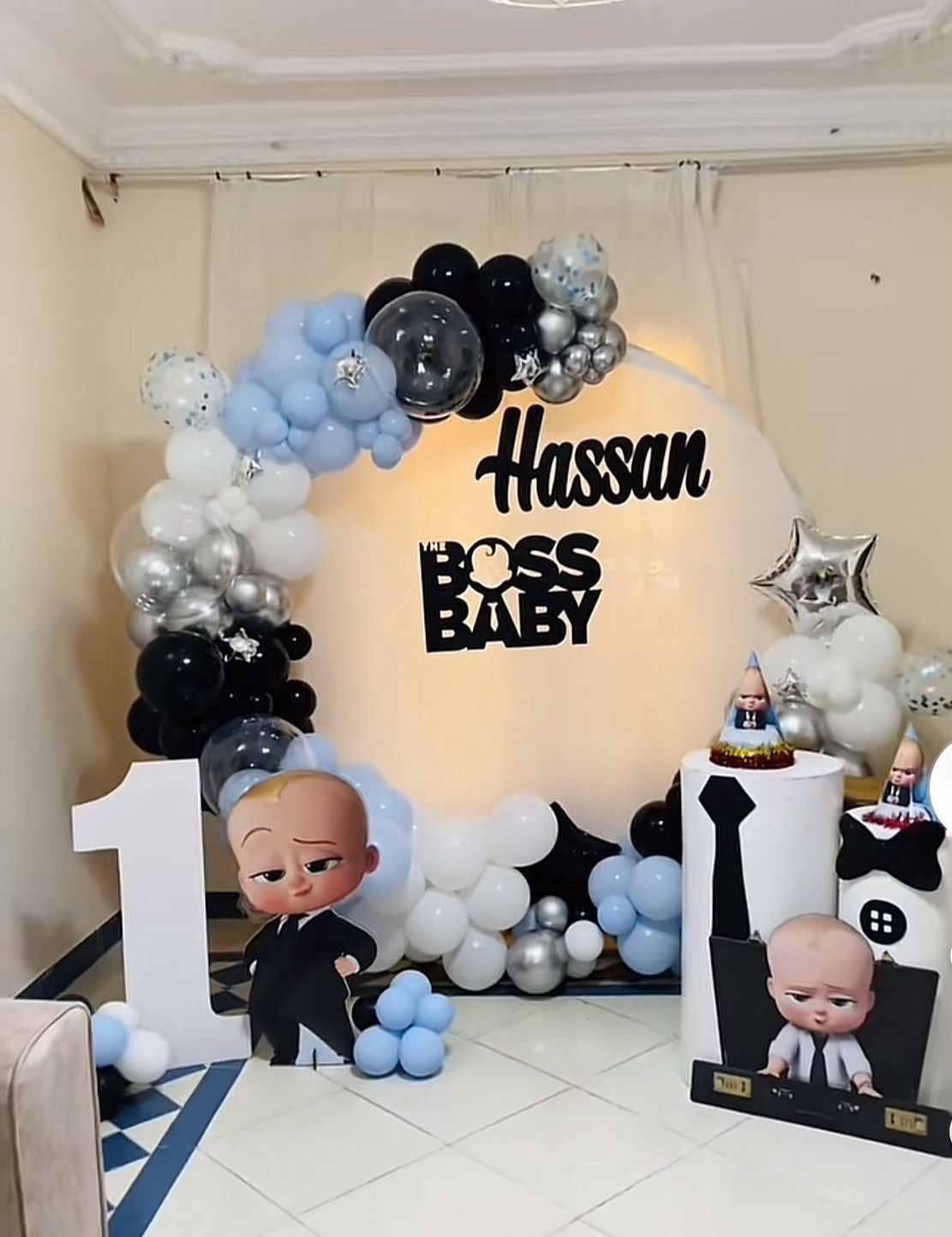 kids birthday party theme set